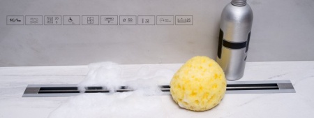 Линейный трап Confluo Slim Line 300,ультратонкая модель с дизайн-вставкой Slim Cezares 13100030