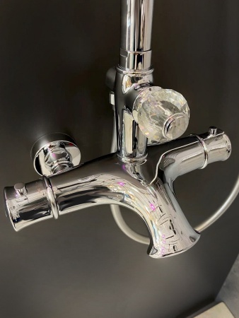 Душевая система с термостатом AltroBagno Beatrice 030406 Cr