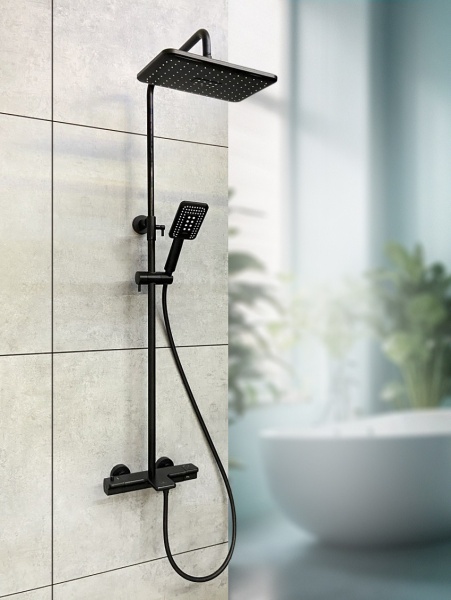 Душевая система с термостатом AltroBagno Lamberto 030417 NeOp Душевая система с термостатом AltroBagno Lamberto 030417 NeOp