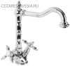Смеситель для раковины с донным клапаном Cezares NOSTALGIA-LS2-02