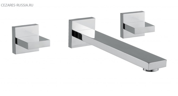 Смеситель для раковины встраиваемый на три отверстия Cezares UNIKA-BLI3-03/24