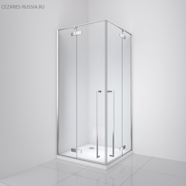 Душевой уголок CEZARES LINER-A-2 LINER-A-2-90-C-NERO Душевой уголок CEZARES LINER-A-2 LINER-A-2-90-C-NERO
