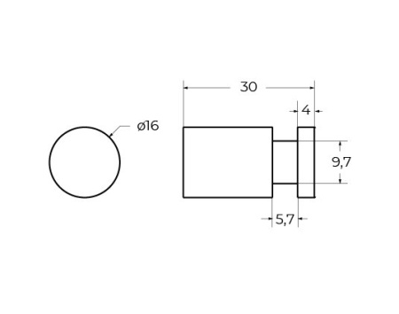 Крючок Cezares RELAX-HK1-BORO