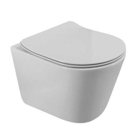 Чаша подвесного безободкового унитаза Belbagno со смывом TORNADO BelBagno FLAY-TOR BB053CH-TOR-FC Чаша подвесного безободкового унитаза Belbagno со смывом TORNADO BelBagno FLAY-TOR BB053CH-TOR-FC