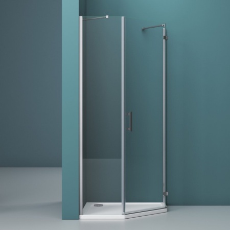 Душевой уголок BELBAGNO KRAFT-P-1 KRAFT-P-1-100-C-Cr-R Душевой уголок BELBAGNO KRAFT-P-1 KRAFT-P-1-100-C-Cr-R