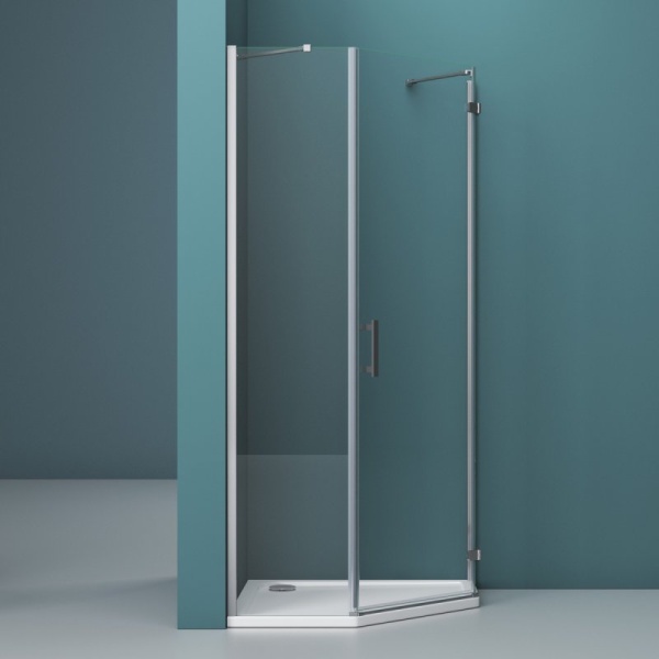 Душевой уголок BELBAGNO KRAFT-P-1 KRAFT-P-1-100-C-Cr-R Душевой уголок BELBAGNO KRAFT-P-1 KRAFT-P-1-100-C-Cr-R