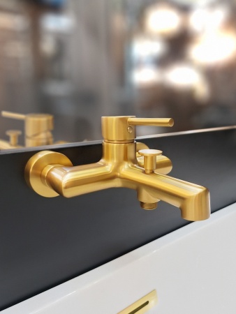 Смеситель для ванны AltroBagno Metropoli 0219 OrSp Смеситель для ванны AltroBagno Metropoli 0219 OrSp