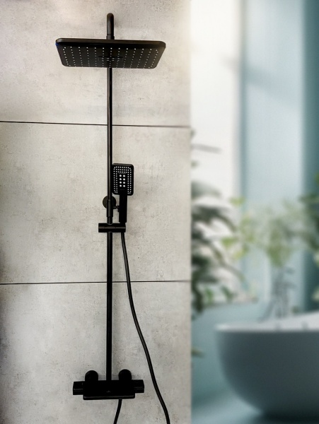 Душевая система с термостатом AltroBagno Lamberto 030418 NeOp Душевая система с термостатом AltroBagno Lamberto 030418 NeOp