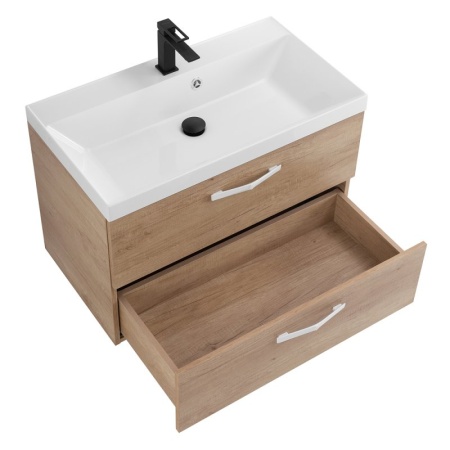 База под раковину подвесная BelBagno AURORA-800-2C-SO-BL