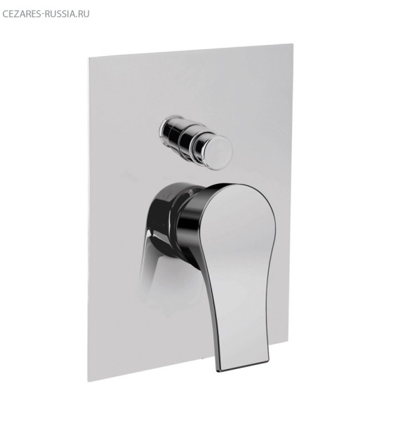 Встраиваемый однорычажный смеситель для душа с переключателем Cezares FUSION-VDIM-CNE Встраиваемый однорычажный смеситель для душа с переключателем Cezares FUSION-VDIM-CNE