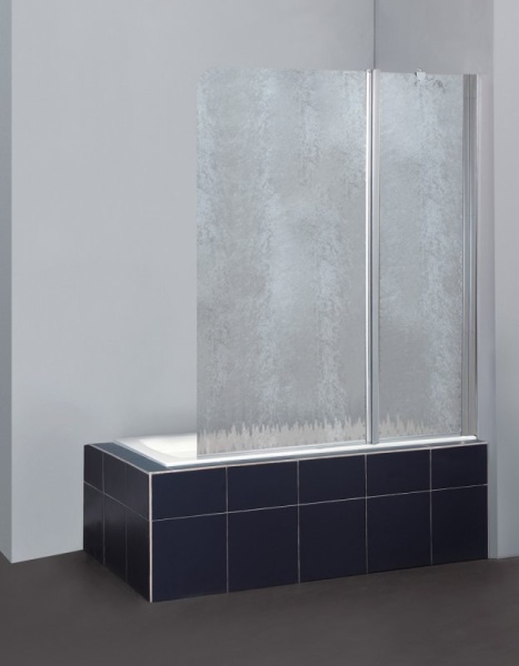 Душевая шторка на ванну BELBAGNO SELA-V-11 SELA-V-11-120/140-C-Cr