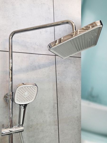 Душевая система с термостатом AltroBagno Diretto 030415 Cr