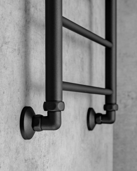 Полотенцесушитель водяной Chromix Nim 50x80 П5 MB с верхней полкой Полотенцесушитель водяной Chromix Nim 50x80 П5 MB с верхней полкой