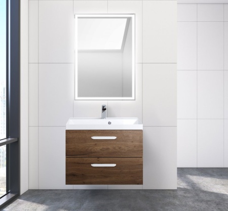 Раковина из литьевого мрамора BelBagno BB700/450-LV-MR-AST