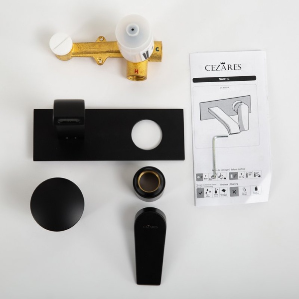 Встраиваемый смеситель для раковины CEZARES NAUTIC-BLI-SS