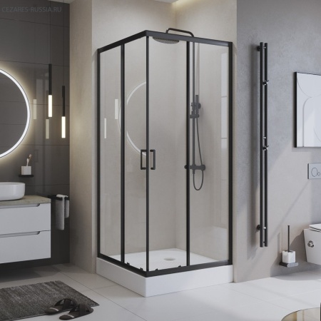Душевой уголок BelBagno UNO-195-A-2-90-P-Cr