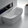 Акриловая ванна без перелива BELBAGNO BB74-1650-W0, 1650x780x590