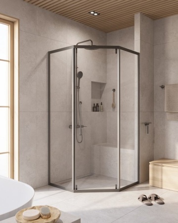 Душевой уголок CEZARES RELAX-304-P-1 RELAX-304-P-1-100-C-BORO Душевой уголок CEZARES RELAX-304-P-1 RELAX-304-P-1-100-C-BORO