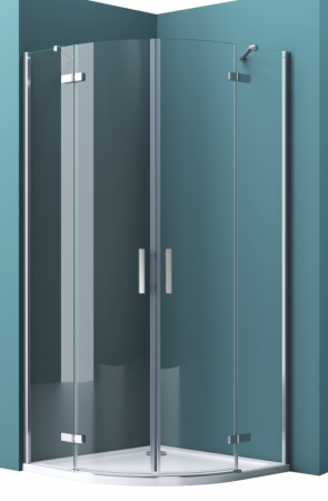 Душевой уголок BELBAGNO KRAFT-R-2 KRAFT-R-2-100-C-Cr