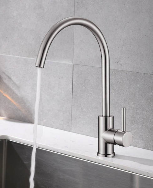 Смеситель для кухни, нержавеющая сталь Cezares ARM-LAM-IN