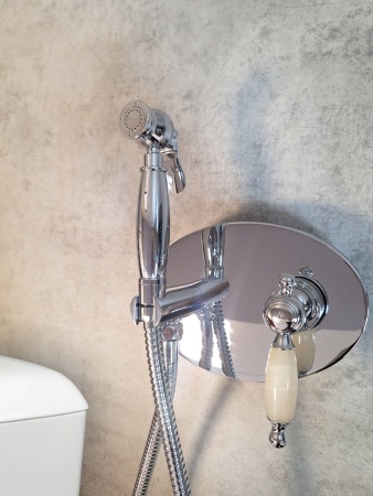 Встраиваемый гигиенический душ AltroBagno Opera 060103 Cr Встраиваемый гигиенический душ AltroBagno Opera 060103 Cr