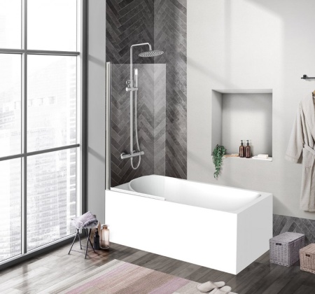 ДУШЕВАЯ ШТОРКА НА ВАННУ BELBAGNO UNO-V-1 UNO-V-1-85/150-P-Cr ДУШЕВАЯ ШТОРКА НА ВАННУ BELBAGNO UNO-V-1 UNO-V-1-85/150-P-Cr