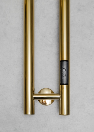 Полотенцесушитель электрический Chromix Kassel 10x120 П3 GI с сухим тэном с крючками