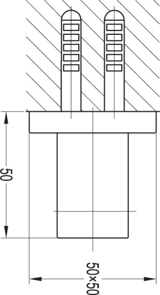 Держатель ручного душа CEZARES CZR-F-SO2-01