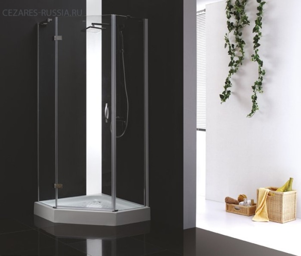 Душевой уголок CEZARES BERGAMO-W-P-1-90-C-Cr-R-IV Душевой уголок CEZARES BERGAMO-W-P-1-90-C-Cr-R-IV