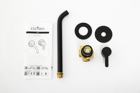 Смеситель для раковины встраиваемый CEZARES LEAF-BLI2-NOP