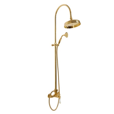 Душевая стойка со смесителем, верхним и ручным душем Cezares MARGOT-CD-01-Bi