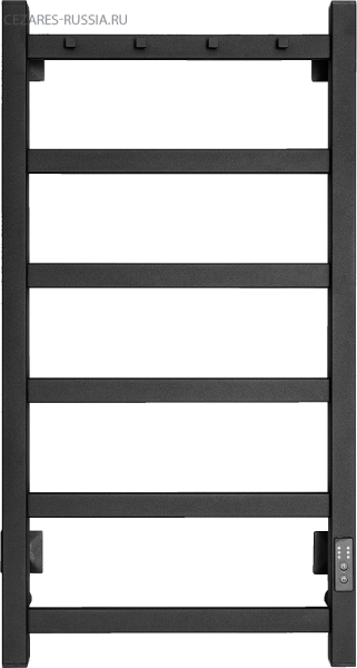 Полотенцесушитель электрический Chromix Porto 40x80 П6 MB с сухим теном с крючками универсальное под Полотенцесушитель электрический Chromix Porto 40x80 П6 MB с сухим теном с крючками универсальное под