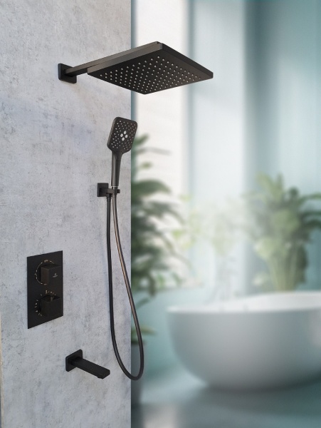 Душевая система с термостатом AltroBagno Lamberto 040412 NeOp