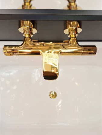 Смеситель для ванны AltroBagno Costanza 0214 Or