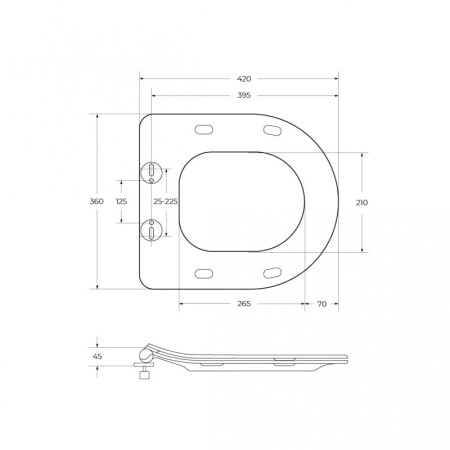 Чаша напольного унитаза BelBagno AMANDA BB051CPR Чаша напольного унитаза BelBagno AMANDA BB051CPR