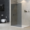 Душевая перегородка универсальная с односторонним входом Cezares LIBERTA-L-1-TB-110-C-Cr
