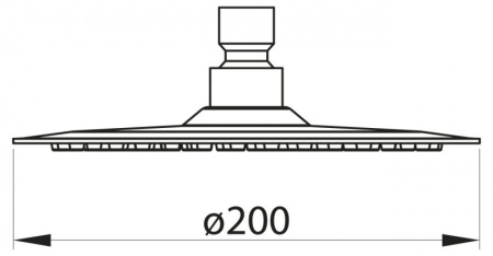 Верхний душ BelBagno BB-SLDC1-IN