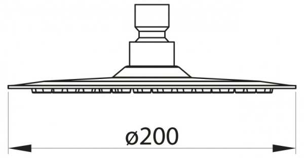 Верхний душ BelBagno BB-SLDC1-IN Верхний душ BelBagno BB-SLDC1-IN