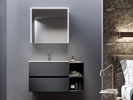 Шкаф подвесной с открытыми полками 30x44x55 Cezares 55530