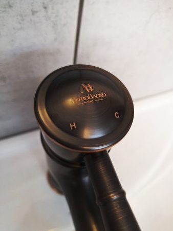 Смеситель для раковины AltroBagno Beatrice Duo 0130 BrNe