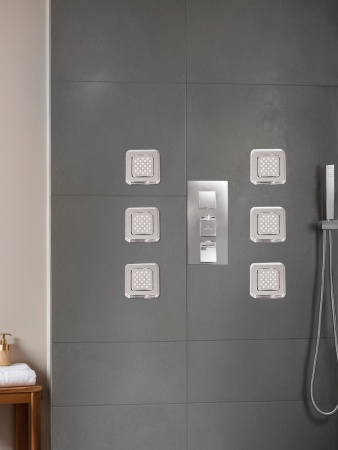 Душевая форсунка AltroBagno BJ 071601 Cr