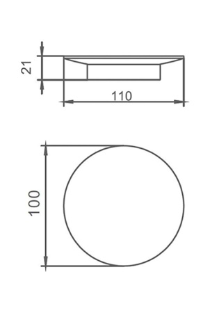 Мыльница AltroBagno SD 080711 Cr