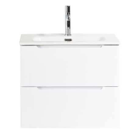 База под раковину подвесная BelBagno ETNA39-600/390-2C-SO-BL-P Bianco Lucido