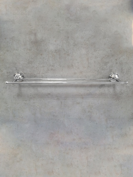 Полотенцедержатель двойной AltroBagno Corposo 081406 Cr Полотенцедержатель двойной AltroBagno Corposo 081406 Cr