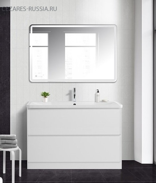 Раковина из искусственного камня BelBagno BB1200/455-LV-ART-ALR-NERO, чёрная матовая Раковина из искусственного камня BelBagno BB1200/455-LV-ART-ALR-NERO, чёрная матовая