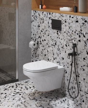 Чаша унитаза подвесного безободкового CZR-2462-TH-TOR Чаша унитаза подвесного безободкового CZR-2462-TH-TOR