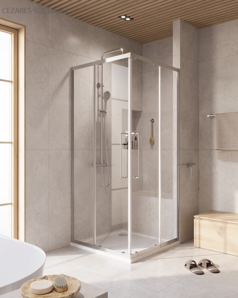 Душевой уголок CEZARES RELAX-304-A-2 RELAX-304-A-2-100-C-GM Душевой уголок CEZARES RELAX-304-A-2 RELAX-304-A-2-100-C-GM