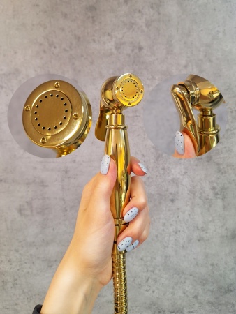 Встраиваемый гигиенический душ AltroBagno Beatrice 060113 Or Встраиваемый гигиенический душ AltroBagno Beatrice 060113 Or