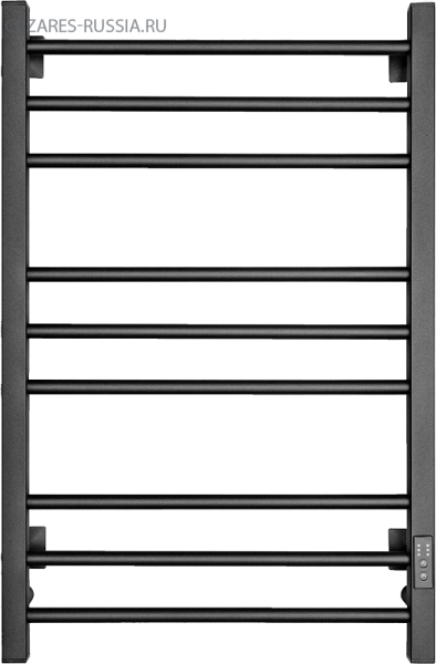 Полотенцесушитель электрический Chromix Berne 50x80 П9 MB с сухим теном универсальное подключение Полотенцесушитель электрический Chromix Berne 50x80 П9 MB с сухим теном универсальное подключение