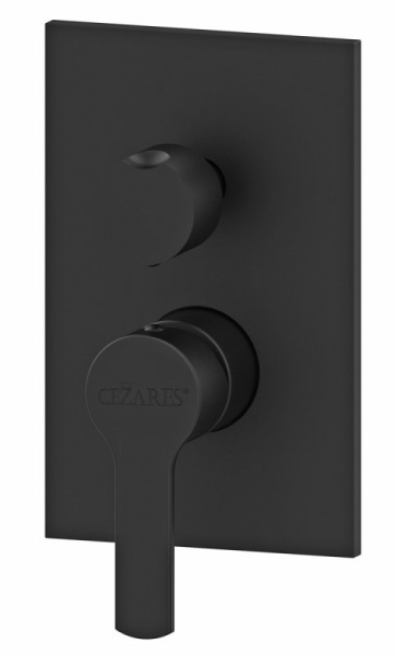 Встраиваемый однорычажный смеситель для душа с поворотным переключателем на 3 выхода с комбо положен Встраиваемый однорычажный смеситель для душа с поворотным переключателем на 3 выхода с комбо положен